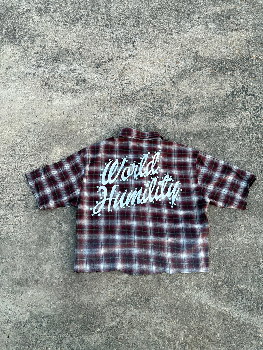 “World Humility” Flannel