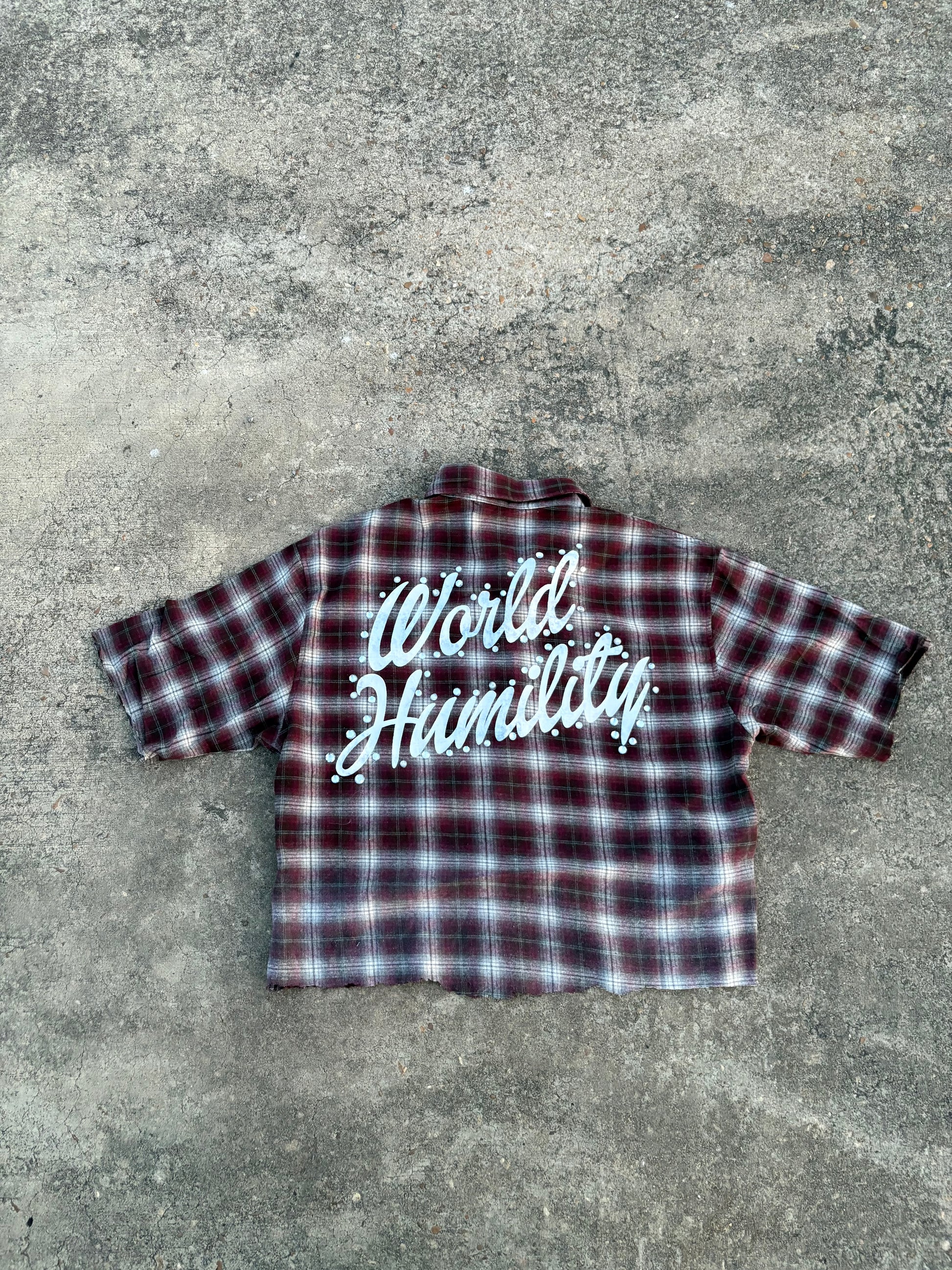 “World Humility” Flannel
